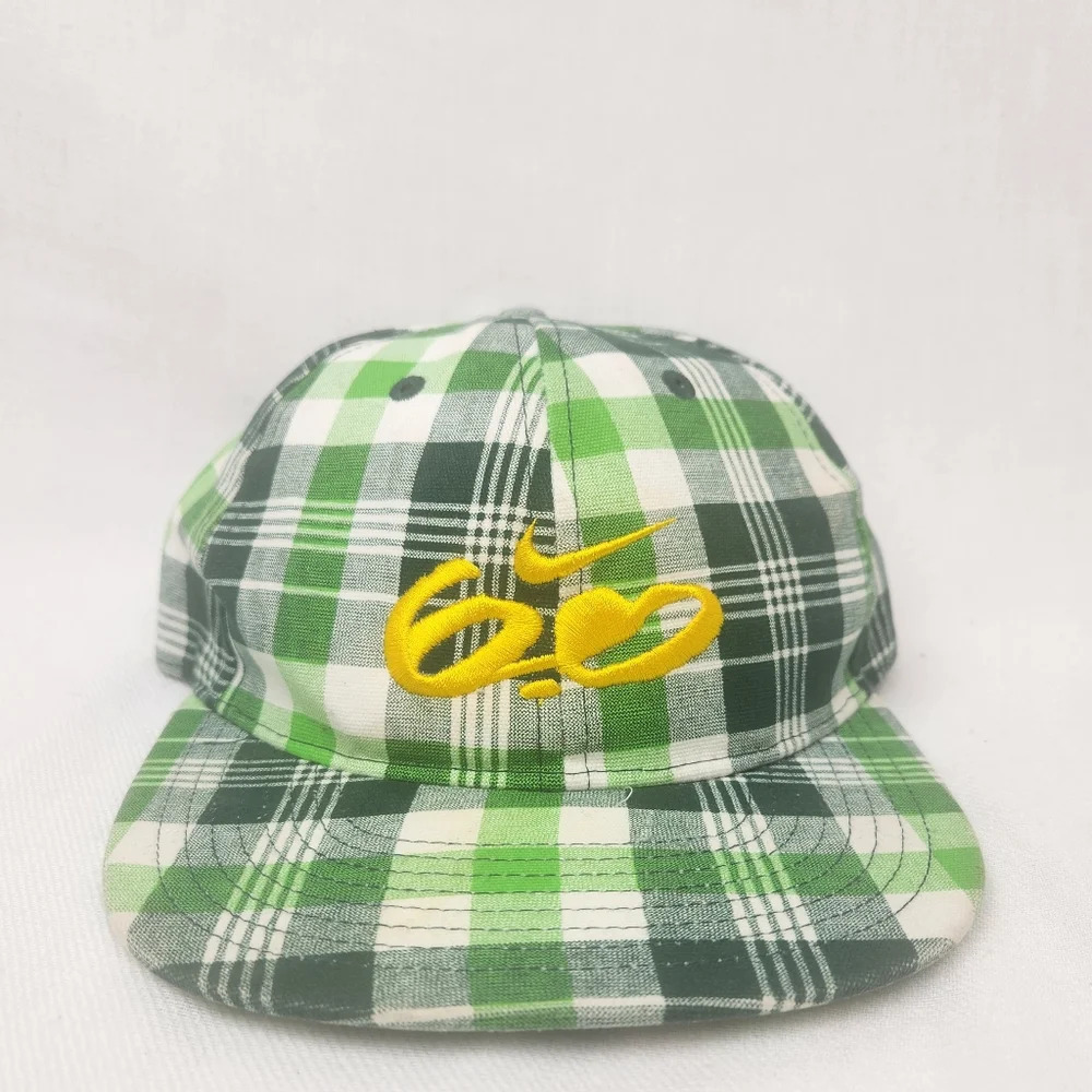 Nike 6.0 Kids Plaid Stretch Fitted Hat